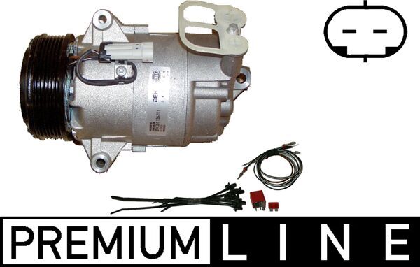 Compresor, climatizare ACP 4 000P MAHLE