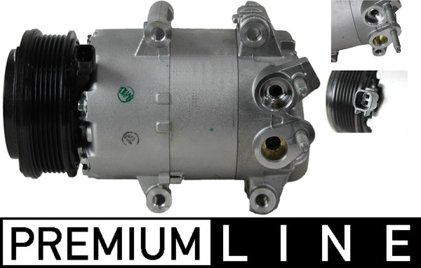 Compresor, climatizare ACP 549 000P MAHLE