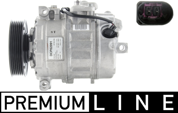 Compresor, climatizare ACP 567 000P MAHLE