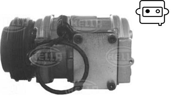 Compresor, climatizare ACP 798 000S MAHLE