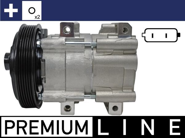 Compresor, climatizare ACP 843 000P MAHLE
