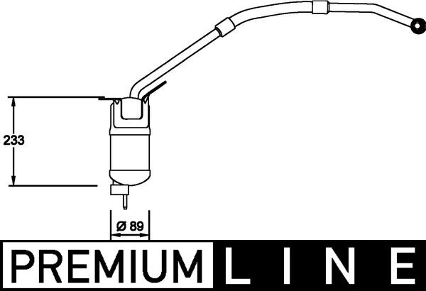 uscator,aer conditionat AD 273 000P MAHLE