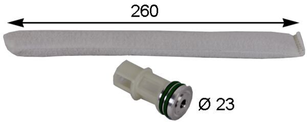Uscator,aer conditionat AD 88 000S MAHLE