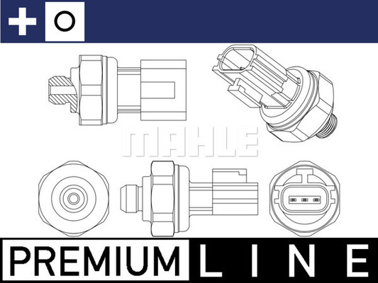 Comutator presiune, aer conditionat ASE 11 000P MAHLE