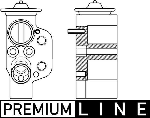 Supapa expansiune, clima AVE 115 000P MAHLE