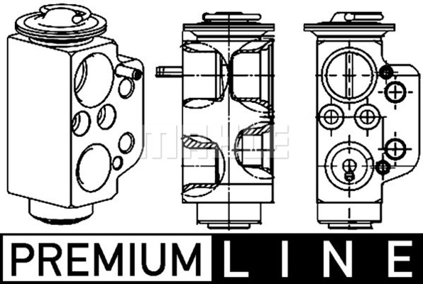 Supapa expansiune, clima AVE 71 000P MAHLE