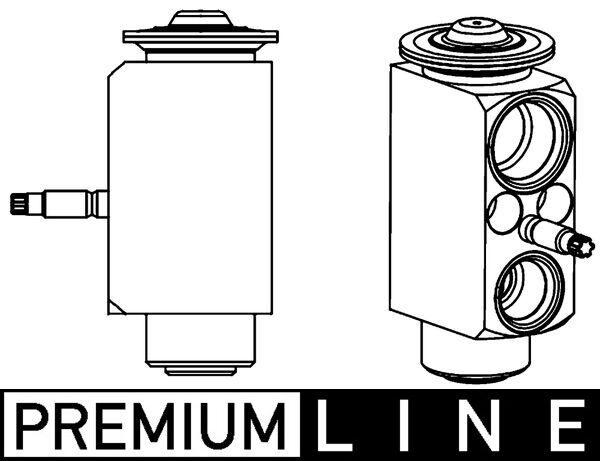 Supapa expansiune, clima AVE 74 000P MAHLE