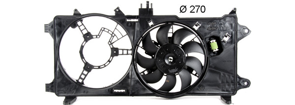 Ventilator, radiator CFF 149 000P MAHLE