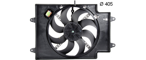 Ventilator, radiator CFF 153 000P MAHLE