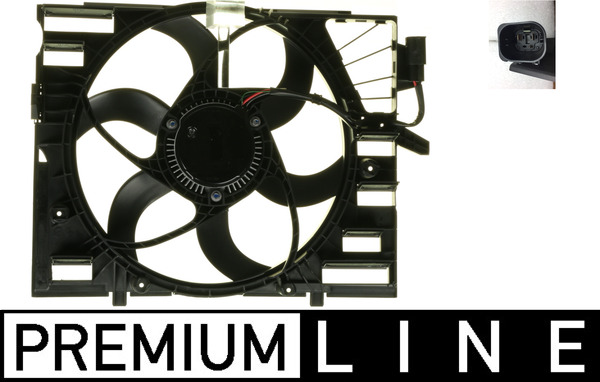 Ventilator, radiator CFF 257 000P MAHLE