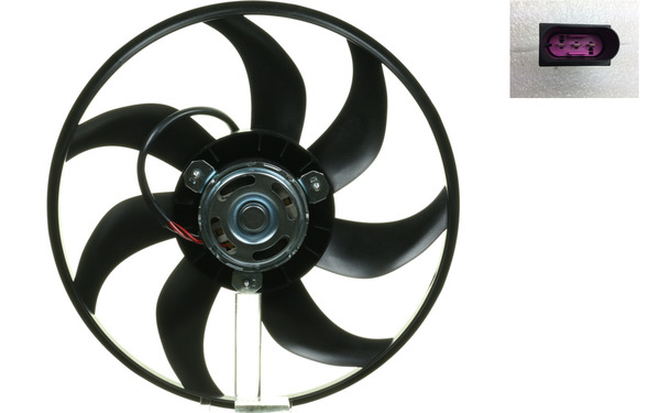 Ventilator, radiator CFF 273 000S MAHLE