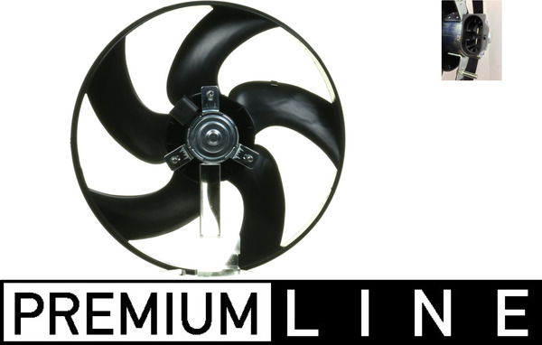 Ventilator, radiator CFF 276 000P MAHLE