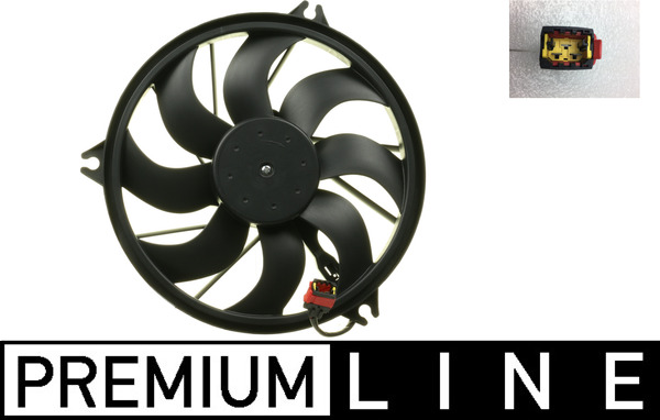 Ventilator, radiator CFF 280 000P MAHLE