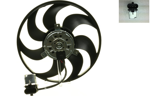Ventilator, radiator CFF 296 000S MAHLE