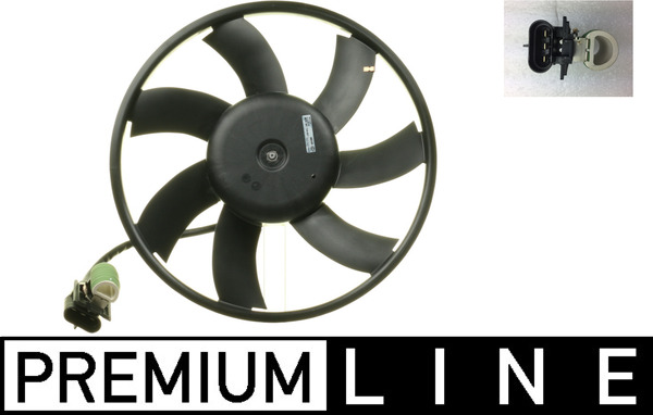 Ventilator, radiator CFF 342 000P MAHLE