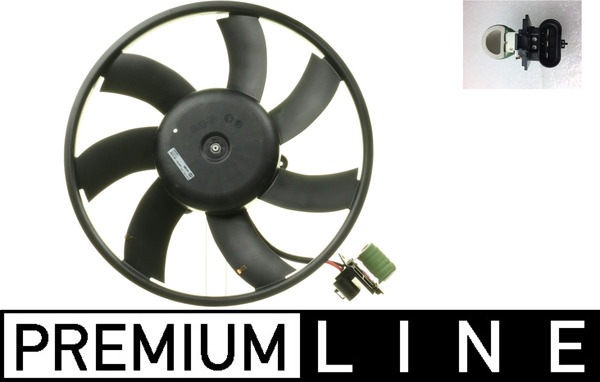 Ventilator, radiator CFF 343 000P MAHLE