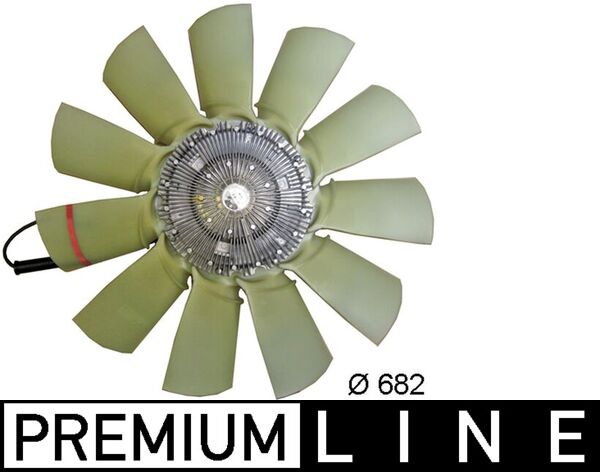 Ventilator, radiator CFF 480 000P MAHLE