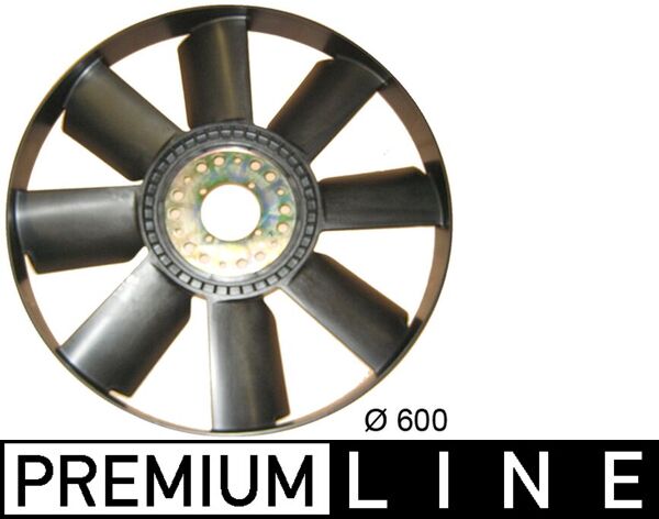 Paleta ventilator, racire motor CFW 44 000P MAHLE
