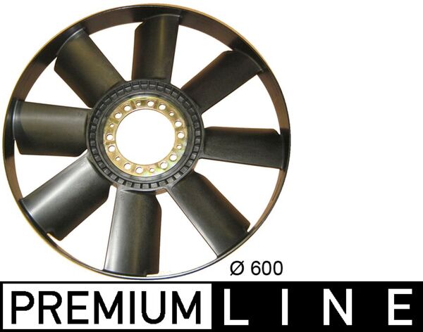 Paleta ventilator, racire motor CFW 45 000P MAHLE