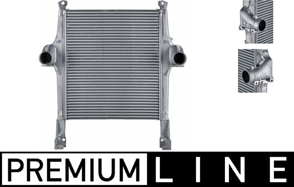 Intercooler, compresor CI 115 000P MAHLE