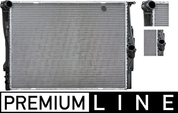 Radiator, racire motor CR 1088 000P MAHLE