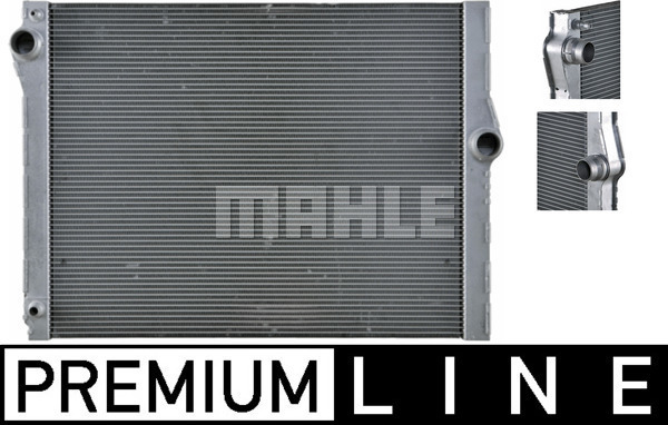 Radiator, racire motor CR 1094 000P MAHLE