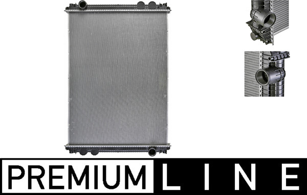 Radiator, racire motor CR 1257 000P MAHLE