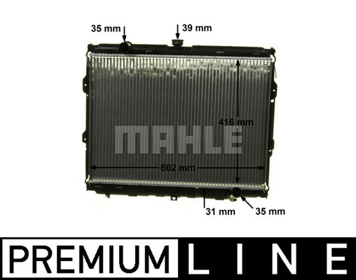 Radiator, racire motor CR 1319 000P MAHLE