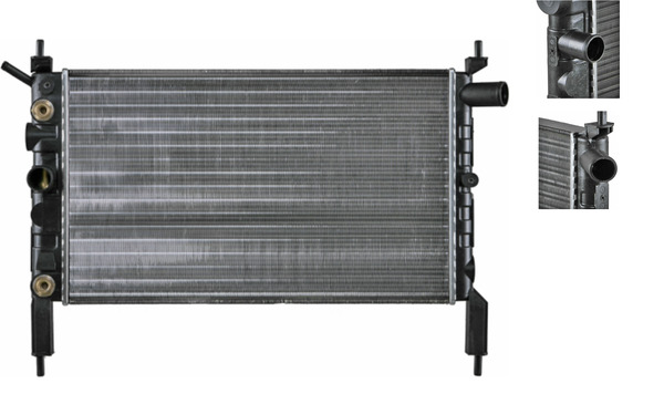 Radiator, racire motor CR 1492 000S MAHLE