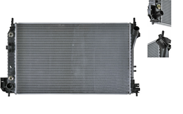 Radiator, racire motor CR 1497 000S MAHLE