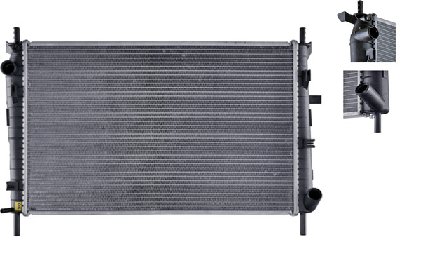 Radiator, racire motor CR 154 000S MAHLE