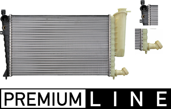 Radiator, racire motor CR 2206 000P MAHLE