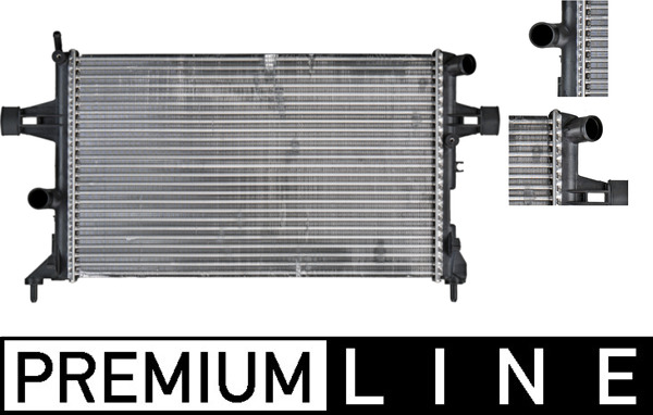 Radiator, racire motor CR 227 000P MAHLE