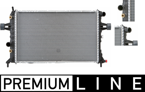 Radiator, racire motor CR 229 000P MAHLE