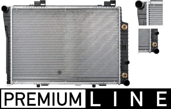 Radiator, racire motor CR 270 000P MAHLE