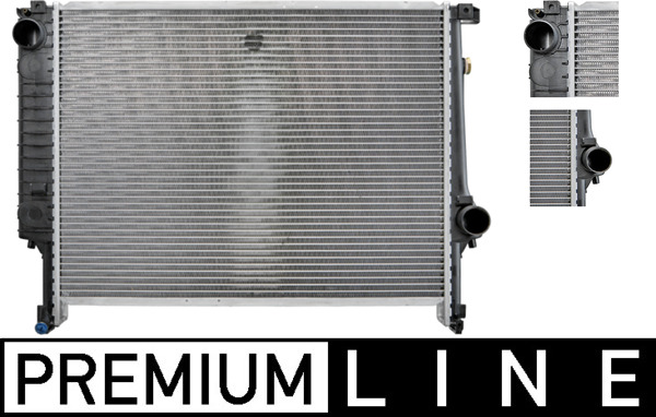 Radiator, racire motor CR 279 000P MAHLE