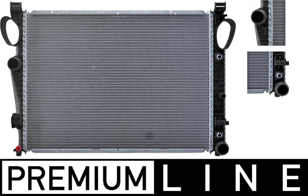 Radiator, racire motor CR 302 000P MAHLE