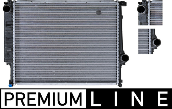 Radiator, racire motor CR 328 000P MAHLE