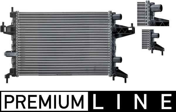 Radiator, racire motor CR 388 000P MAHLE
