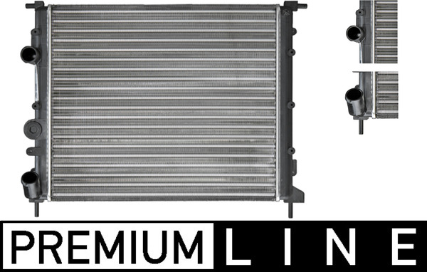 Radiator, racire motor CR 449 000P MAHLE