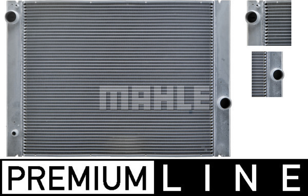 Radiator, racire motor CR 511 000P MAHLE