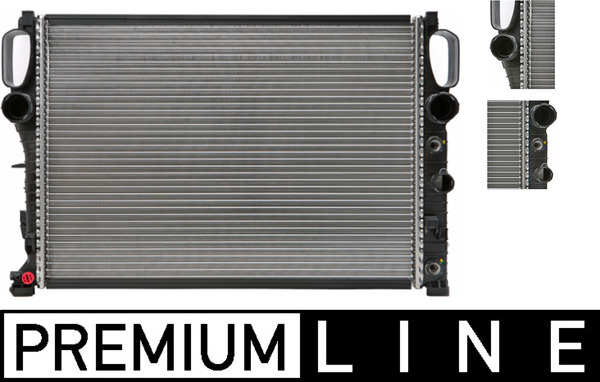 Radiator, racire motor CR 512 000P MAHLE