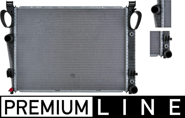 Radiator, racire motor CR 564 000P MAHLE