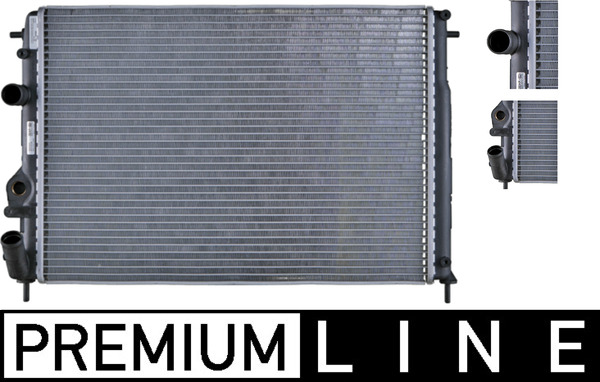 Radiator, racire motor CR 602 000P MAHLE