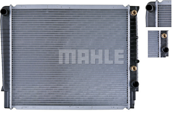 Radiator, racire motor CR 658 000S MAHLE