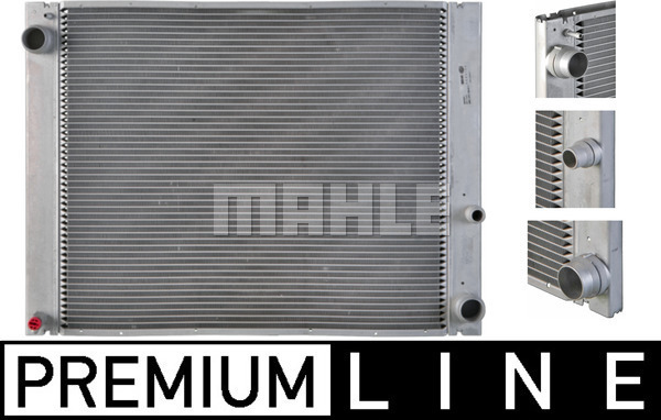 Radiator, racire motor CR 777 000P MAHLE