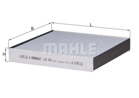 Filtru, aer habitaclu LAK 454 MAHLE