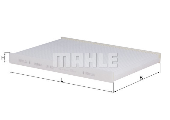 Filtru, aer habitaclu LA 463 MAHLE