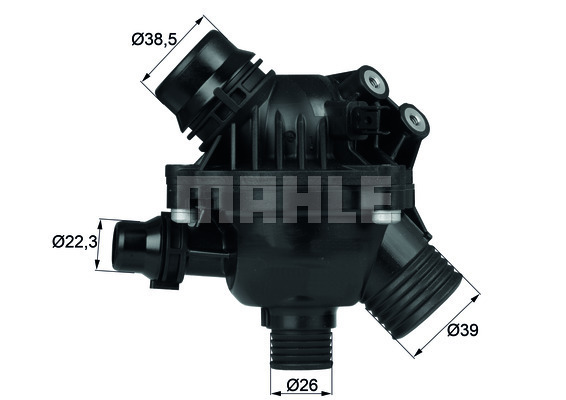 Termostat,lichid racire TM 14 97 MAHLE