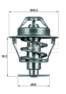 Termostat,lichid racire TX 81 89D MAHLE